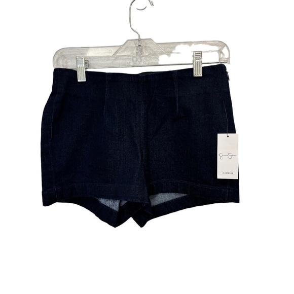 Jessica Simpson Ismini Pull-On Dark Wash Denim Shorts Size 26 NWT - Picture 1 of 5